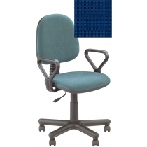 Крісло REGAL GTP NEW C-14, Тканина CAGLIARI, синій, Метал база з пласт наклад