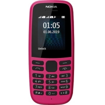 Мобільний телефон NOKIA 105 Dual SIM (рожевий) TA-1174