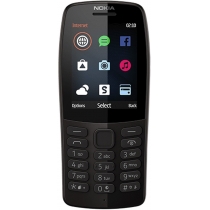 Мобільний телефон NOKIA 210 Dual SIM (black) TA-1139
