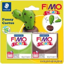 Набір Fimo Kids, «Кактус», 2 кол.*42 г, Fimo