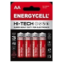 Батарейка Energycell AA сольова, 4 шт. у пачці