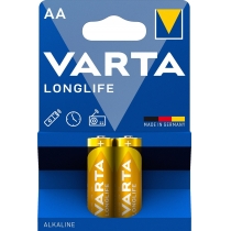Батарейка VARTA LONGLIFE AA BLI 2