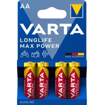 Батарейка VARTA Longlife Max Power AA BLI 4