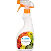 Органічний засіб для миття овочів та фруктів, SODASAN, 0,5 л