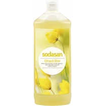 Органічне мило SODASAN Citrus-Olive рідке, бактерицидне, з цитрусовою та оливковою оліями, 1 л