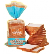 Хліб рум'янець Для тостів Класичний, 350г