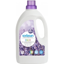 Органічний рідкий засіб SODASAN Color Lavender для пр. колор. та чор. речей, з пом'як. води та конди