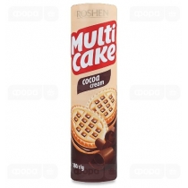 Печиво-сендвіч Multicake з начинкою какао 210г /28шт