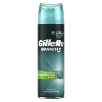 Гель для гоління Gillette Mach 3 Sensitive гіпоалергенний 200 мл