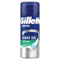 Гель для гоління Gillette Series Sensitive Skin для чутливої ??шкіри 75 мл