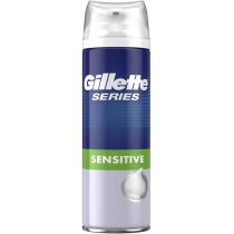 Піна для гоління Gillette Series Sensitive Skin для чутливої ??шкіри 250 мл