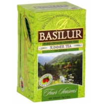 Чай зелений Basilur Four Seasons з полуницею 20 шт х 1,5г