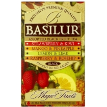 Чай Basilur Magic Fruits асорті 20 шт х 2г