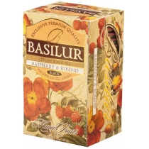 Чай чорний Basilur Magic Fruits малина-шипшина 20 шт х 2г