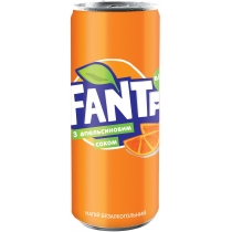 Напій Fanta Апельсин 0,33 л ж/б