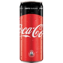 Напій Coca-Cola Zero ж/б, 0,33л