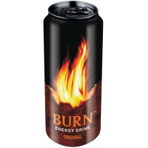 Напій енергетичний Burn Оригінальний 0,5 л залізна ж/б