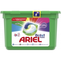 Капсули для прання Ariel Pods Все-в-1 Color 15 шт