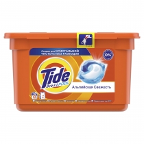 Капсули для прання Tide Все-в-1 Альпійська свіжість 12 шт