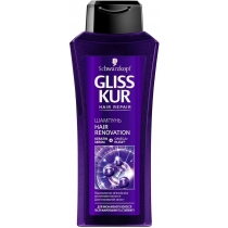 Шампунь Gliss Kur Hair Renovation для ослабленого волосся після фарбування і стайлінгу волосся 400 м