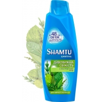 Шампунь Shamtu Глибоке Очищення і Свіжість з екстрактом трав для жирного волосся 600 мл