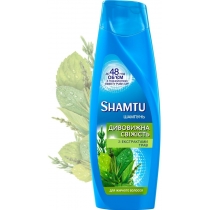 Шампунь Shamtu Глибоке Очищення і Свіжість з екстрактами трав для жирного волосся 360 мл
