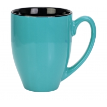Чашка керамічна Optima promo SUNSET 300 мл, синьо-чорна