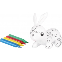 Набір: виріб для розфарбовування+4 фломастери "Кролик"