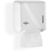 Диспенсер Rulopak Small для туалетного паперу в пачках, білий, пластик