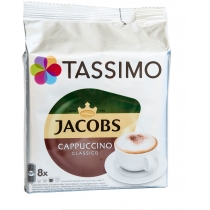 Кава мелена в капсулах JACOBS Тассімо Cappuccino 260 г
