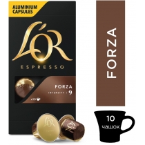 Кава мелена в капсулах L’OR Espresso Forza 52 г