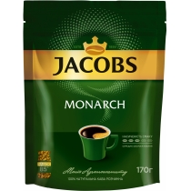 Кава розчинна JACOBS Monarch економ пакет 170 г