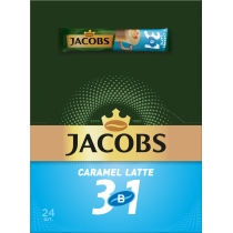 Кавовий напій JACOBS 3в1 Caramel Latte 24 шт х 12,3 г