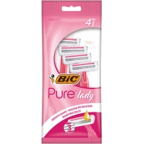 Станок одноразовий BIC Pure 3 Lady рожевий 4 шт.