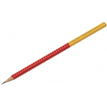 Олівець чорнографітний  GRIP 2001 В TWO TONE червоно-помаранчевий