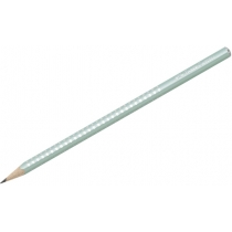 Олівець чорнографітний  GRIP SPARKLE м'ятний тригранний