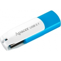 Флеш-драйв APACER 64GB USB 3.1 AH357 Blue/White (AP64GAH357U-1)