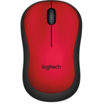 Миша Logitech Wireless Mouse M220 Silent Red