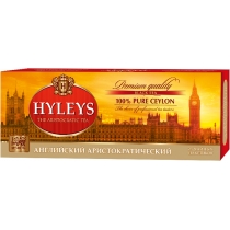 Чай чорний пакетований Hyleys Англійський Аристократичний 20шт х 2г