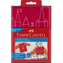 Фартух для малювання дитячий Faber-Castell червоний