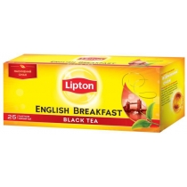 Чай чорний Lipton english breakfast 25шт х 2г