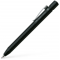 Ручка кулькова автоматична Faber-Castell Grip 2011 XB, корпус матовий чорний