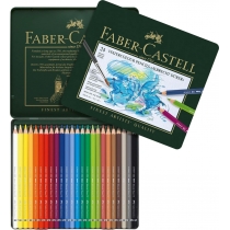 Набір олівців акварельних  Faber- Castell Albrecht Durer 24 кольори в металевій коробці