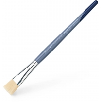 Пензлик Faber-Castell Flat bristle brush плоска синтетика, розмір 16