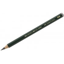 Олівець чорнографітний потовщений Faber-Castell CASTELL 9000 Jumbo 2B