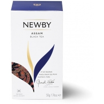Чай чорний пакетований Newby Assam 25шт х 2г