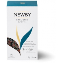 Чай чорний пакетований Newby Earl Grey  25 шт х 2г