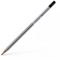 Олівець чорнографітний Faber-Castell Grip 2001 НВ з гумкою