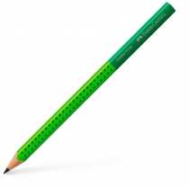Олівець чорнографітний потовщений Faber-Castell Jumbo Grip 2001, корпус салатово-зелений
