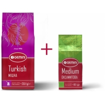 Набір кава мелена меленой  "Turkish"+ "Medium" 0,350 кг